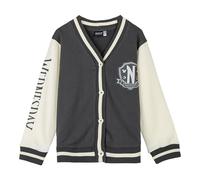 CERDÁ LIFE'S LITTLE MOMENTS Chaqueta Cotton Brushed Baseball Wednesday Pull, Gris foncé, 14 Ans Mixte Enfant