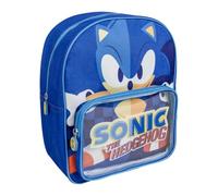 CERDÁ LIFE'S LITTLE MOMENTS, Zaino 3D Sonic per Bambini Mixte enfant, bleu, M