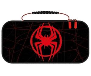 Cerdà Marvel Housse de Protection Nintendo Switch 2 - Rangement Accessoires et 8 Jeux - Motif Spider-Man - Noir