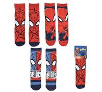 CERDÁ - Pack 3 chaussettes Spiderman - Taille 27/30 - Licence officielle