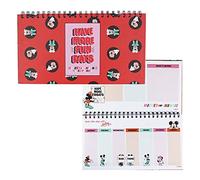 Cerdá - Planificador Semanal Pequeño de Espiral de Minnie Mouse - Licencia Oficial