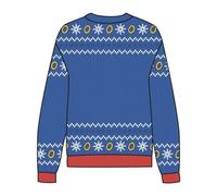 Cerdà - Pull à motif de Noël Sonic, Taille 10 ans, Âge recommandé 10 ans, Bleu