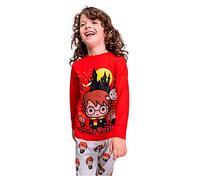 Cerdá Pyjama Ensemble de Pijama, Rouge foncé, Taille Unique Mixte Enfant