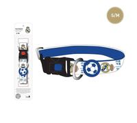 Collier officiel du Real Madrid pour chien, design sportif et ajustable / Accessoire durable et élégant pour les fans du Real Madrid