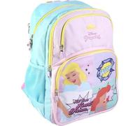 CERDÁ LIFE'S LITTLE MOMENTS Sac Princesses Disney, Chariot Adaptable, Dos Ergonomique et Poignées Rembourrées-Licence Officielle, Mixte Enfant, Multicolore, Taille Unique