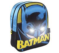 Cerdá - Sac à dos Enfant Batman | Sac à Dos avec Lumière LED pour Filles - Licence Officielle DC Comics