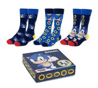 Cerda Sonic Chaussettes Longues Sonic Half 3 Unités