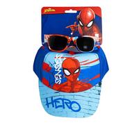 CERDÁ Ensemble casquette et lunettes Spiderman - Protection UV, ajustable - Enfant 3 ans
