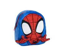 Sac à dos de crèche Personnage Spidey Dimensions 18 x 22 x 4 cm Petits enfants avec poignées réglables et ergonomiques | Sac à dos pour enfant Confort et ajustement avec espace, matériau résistant et