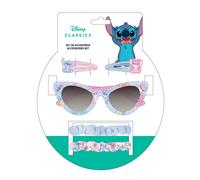 CERDÁ Set beauté Stitch – lunettes, pinces et élastiques – Multicolore (Lot de 5)