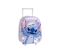Cerda Stitch Sac à Dos à Roulettes Stitch 3d 25x31x10 Cm 8l