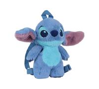 CERDÁ LIFE'S LITTLE MOMENTS Sac à dos peluche Stitch 3D officiel Disney, rembourré 17x30x11 cm
