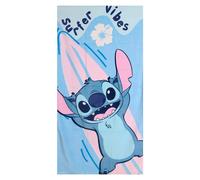 Serviette en coton pour enfants Stitch pour bain et plage - Serviette en coton pour enfants avec motif enfant et usage quotidien