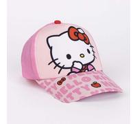 Cerdá Toalla avec saquet et bonnet Hello Kitty 33x27x7 cm Serviette de bain enfant licence