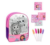 CERDÁ LIFE'S LITTLE MOMENTS DIY Set Dimensions Sac à dos Gabby's Dollhouse 30,0 x 38,0 x 14,0 cm, unisexe, enfants, Mod. 21, Modèle : 21 kg, 30.0x38.0x14.0 cm