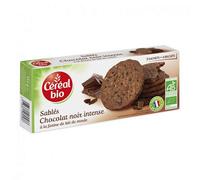 CEREAL BIO - Biscuit Chocolat Intense Céréale Bio 132G - Lot De 4 - livraison offerte