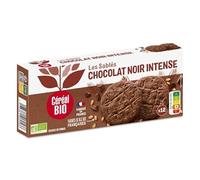CEREAL BIO - Biscuit Intense au Chocolat, Bio et Croquant - 132g de Pur Plaisir. - Lot De 4 - Vendu Par Lot