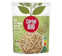 CEREAL BIO - Blé Rouge Quinoa 220G - Lot De 4