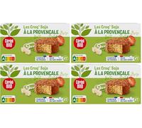 CÉRÉAL BIO - Croq’Soja à la Provençale Bio - Galettes Végétales au Tofu, Tomates & Herbes - Végan & Bio - Riche en Protéines & Fibres - Nutriscore A - 200 g