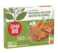 CEREAL BIO - Galettes Epeautre Légumes 200G - Lot De 4