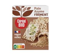CEREAL BIO - Pain Azyme Bio au Froment, Texture Croquante et Légère, Lot de 2x100g - Le Lot De 3