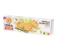Céréal Biscuits Vanilla Crunchies Cookies 4x46,25 g