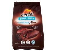 Céréal Madeleine Noire Senza Glutine Süßer Snack mit Kakaofüllung Glutenfrei 200g Beutel