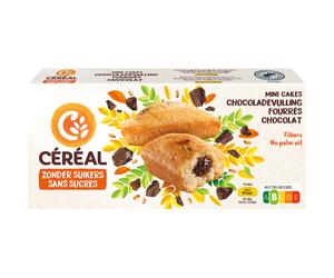 Céréal Sans Sucres Mini Cakes Fourrés Chocolat 150g