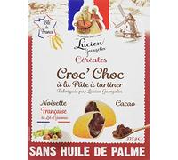 Lucien georgelin Croc' Choc Céréales, à la pâte à tartiner, 375g