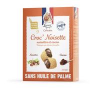 Lucien Georgelin Céréales Croc'Noisette fourrées à la pate à tartiner la boite de 375g