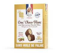 Céréales Fourrées au Chocolat Blanc Croc' Choco Lucien Georgelin - La boite de 375g