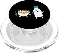 Céréales Lait Chasing Cornflakes Céréales Petit Déjeuner PopSockets PopGrip pour MagSafe