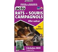 Céréales mix - ACTO - Elimine les rats, souris, campagnols