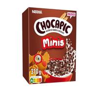 Céréales Nestlé Chocapic Minis, céréales complètes au chocolat, étui de 310 g