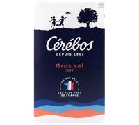 CEREBOS - Gros sel iodé | Saveur authentique pour assaisonner vos plats | Idéal en cuisine | la boite de 1 kg | LOT DE 4