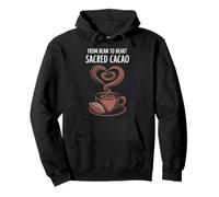 Cérémonie du Cacao Participant Rituel Plante Sacrée Ouverture Coeur Sweat à Capuche