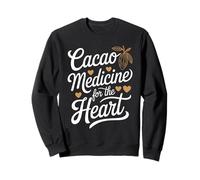 Cérémonie du Cacao Participant Rituel Plante Sacrée Ouverture Coeur Sweatshirt