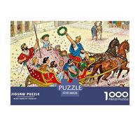Cérémonie du Triomphe Romain Puzzle en Bois Imperméable Puzzles De 1000 Pièces pour Adultes Amusant De Décoration pour La Maison