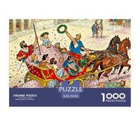 Cérémonie du Triomphe Romain Puzzle en Bois Imperméable Puzzles De 1000 Pièces pour Adultes Cadeaux Défi Et Casse-tête Jeux De Stimulants