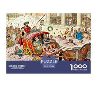 Cérémonie du Triomphe Romain Puzzle en Bois Imperméable Puzzles De 1000 Pièces pour Adultes Impossible Jeux De Stimulants