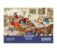 Cérémonie du Triomphe Romain Puzzle en Bois Imperméable Puzzles De 1000 Pièces pour Adultes Impossible Jeux De Stimulants