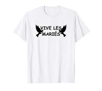 Cérémonie mariage vive les mariés T-Shirt