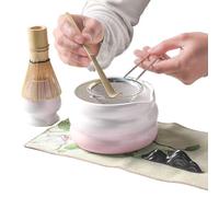 Cérémonie Match TEA SET Avec Fouet - Kit De Thé Japonais Avec Cuillère Dosée Et Crépine, Kit De Jeu De Match | Pour Coffee Man Woman Tea Lovers Home Breakfast Milk Milk Accessory For Drink Set Matchs