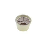 Cereria de Giorgio creamesque parfumée en Pot crème glacée, Cire, Marron, 7,9 x 7,9 x 4.9 cm