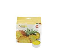 Cereria de Giorgio jus de Bougie Chauffe-Plat Parfumées aux Fruits, Cire, Jaune, 3.8 x 3.8 x 1.6 cm, 25 unités