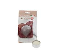 Cereria de Giorgio jus de Bougie Chauffe-Plat Parfumées aux Fruits, Cire, Rose Clair, 3.8 x 3.8 x 1.6 cm