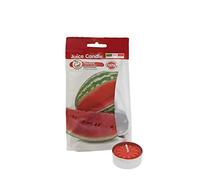 Cereria de Giorgio jus de Bougie Chauffe-Plat Parfumées aux Fruits, Cire, Rouge, 3.8 x 3.8 x 1.6 cm, 12 unités