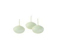 Cereria de Giorgio risthò Bougies flottantes, Cire, crème, 4.5 x 4.5 x 2.5 cm, 20 unités