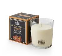 Cereria Di Giorgio Bougie parfumée cire végétale, durée jusqu'à 44 h Made In Italy Aromathérapie - Ambre - Sérénité