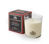 Cereria Di Giorgio Bougie parfumée cire végétale, durée jusqu'à 44 h - Made In Italy Aromathérapie - Tonka - Aphrodisiaque